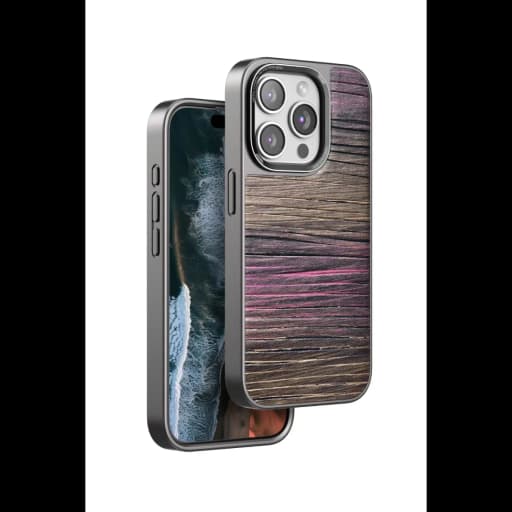 Venco Apple iPhone 15 Pro Wave Kapak - Pembe