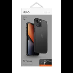 Uniq Apple iPhone 14 Air Fender Kapak - Füme - Küçük Resim 7