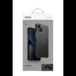 Uniq Apple iPhone 14 Combat Kapak - Siyah - Küçük Resim 4