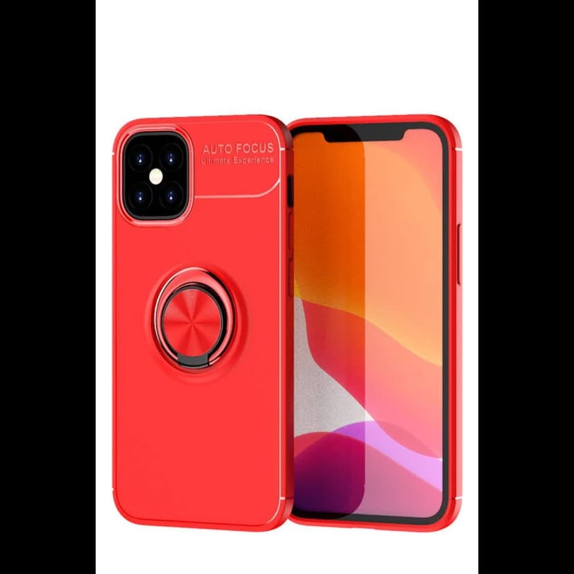 Newface Apple iPhone 12 Mini Kılıf Range Yüzüklü Silikon