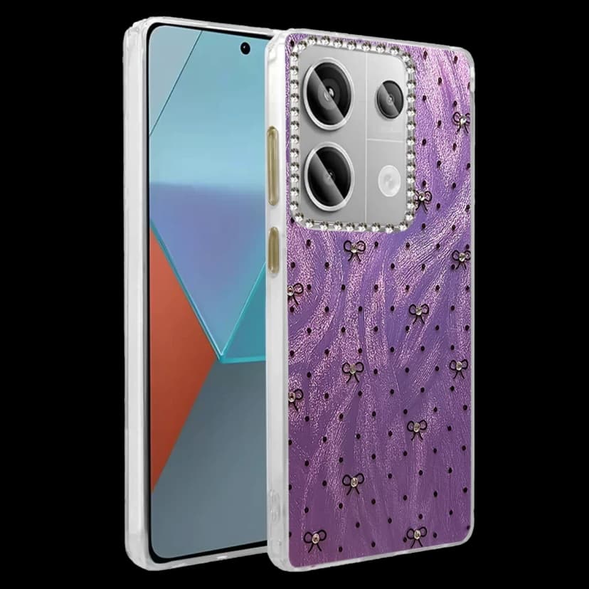 Newface Xiaomi Redmi Note 13 Pro 4G Kılıf Blade Aynalı Desenli Kapak