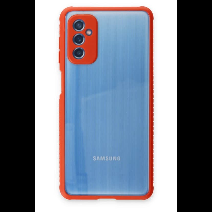 Newface Samsung Galaxy M52 5G Kılıf Miami Şeffaf Silikon