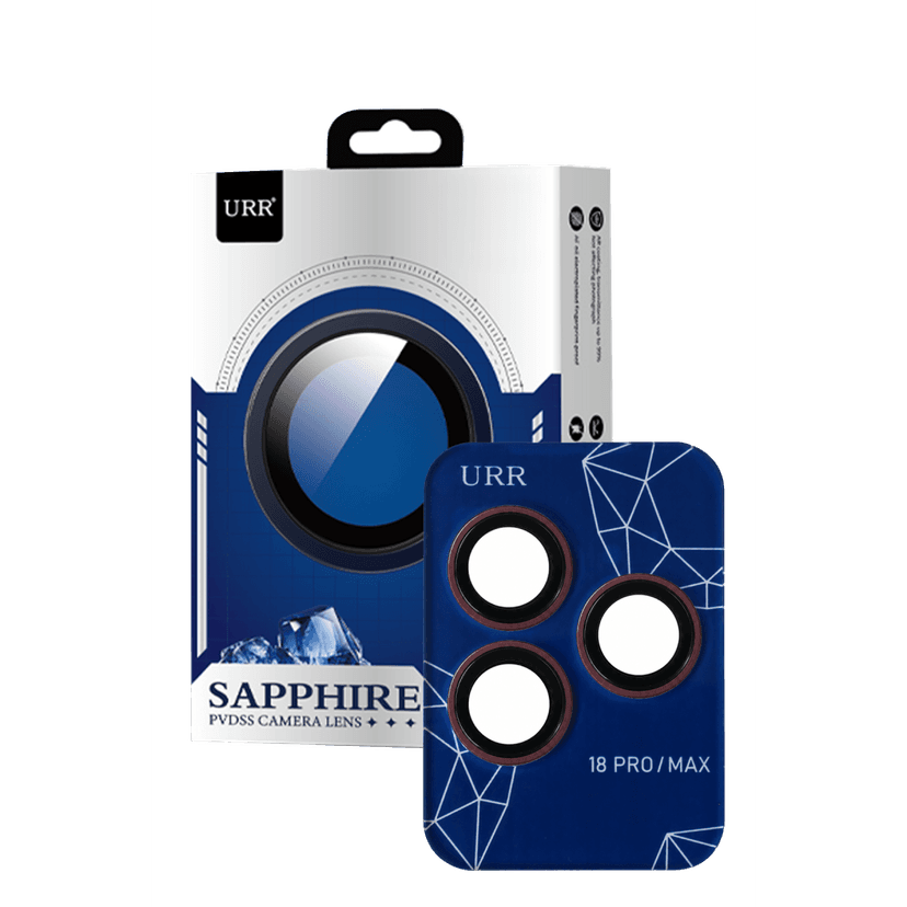 URR Apple iPhone 18 Pro Max Sapphire PVDSS Kamera Lens Koruyucu