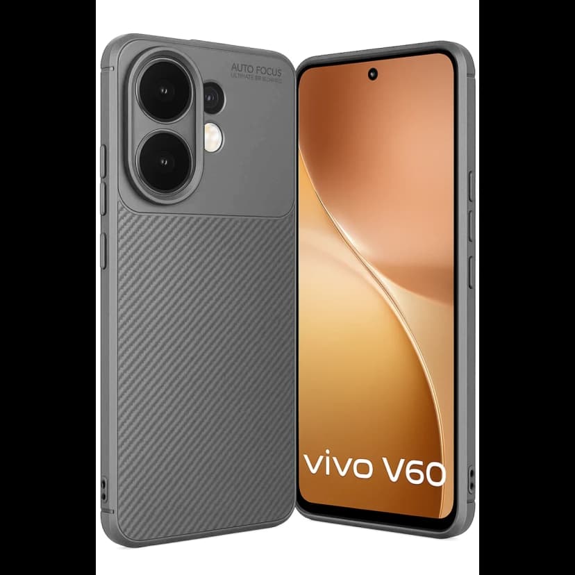 Newface Vivo V60 5G Auto Focus Karbon Kapak