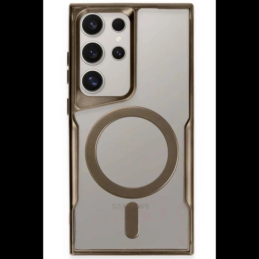 Newface Samsung Galaxy S23 Ultra Kılıf Boyi Magsafe Silikon Kapak