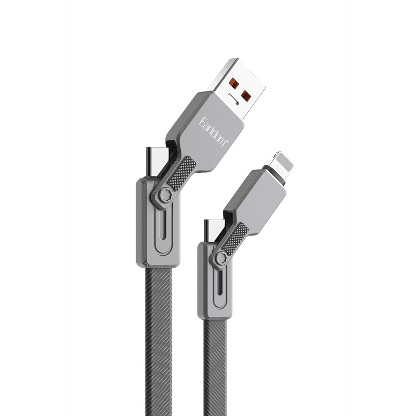 Earldom EC-IC05 1M 60W 4in1 Çoklu Şarj Kablosu