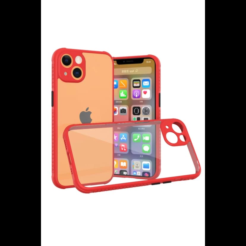 Newface Apple iPhone 13 Mini Kılıf Miami Şeffaf Silikon