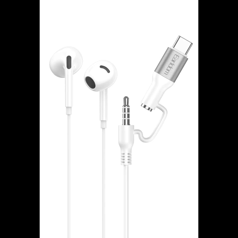 Earldom E76 Type-C ve 3.5mm Kablolu Kulaklık