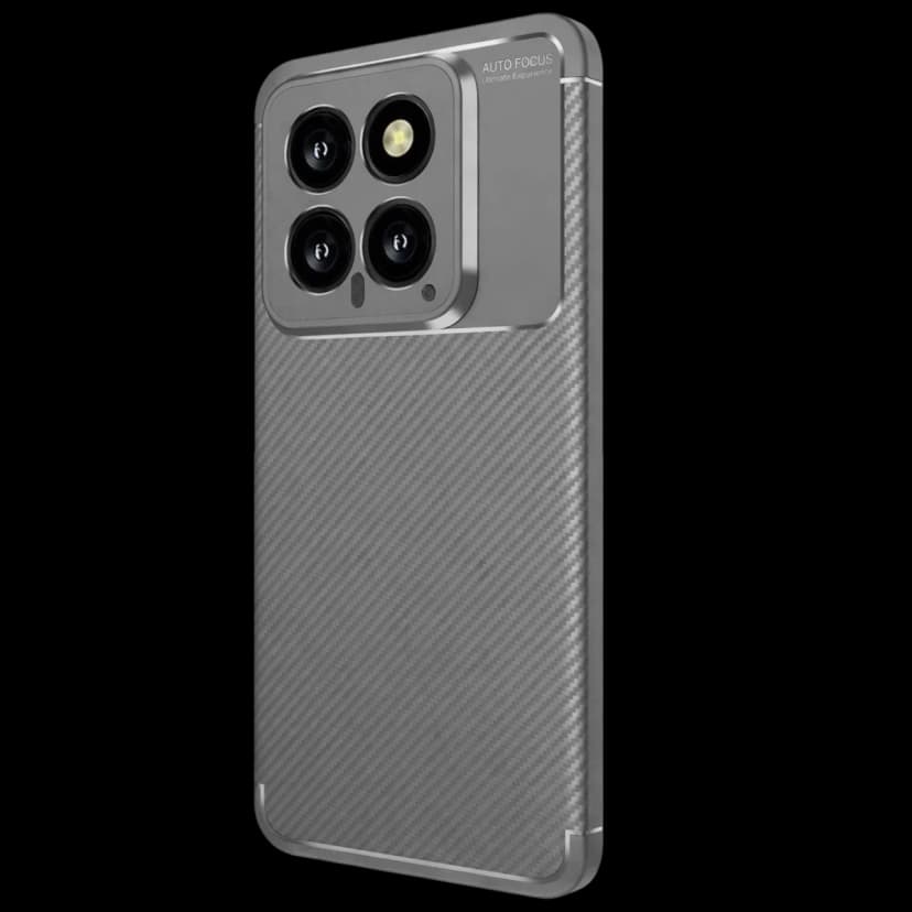 Newface Xiaomi Mi 14T Kılıf Auto Focus Karbon Kapak