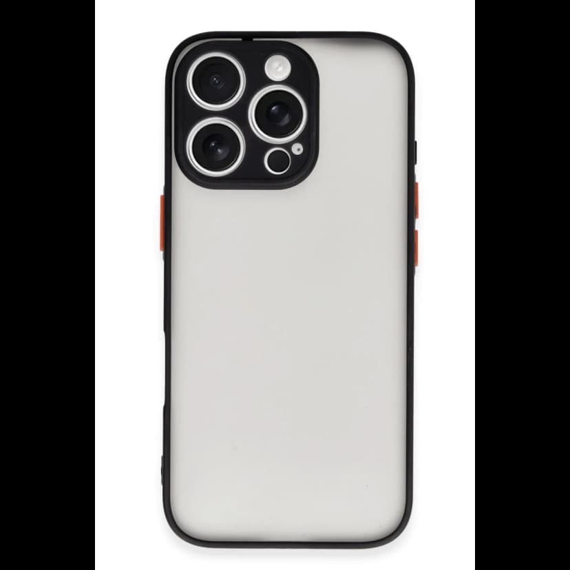 Newface Apple iPhone 16 Pro Kılıf Montreal Silikon Kapak