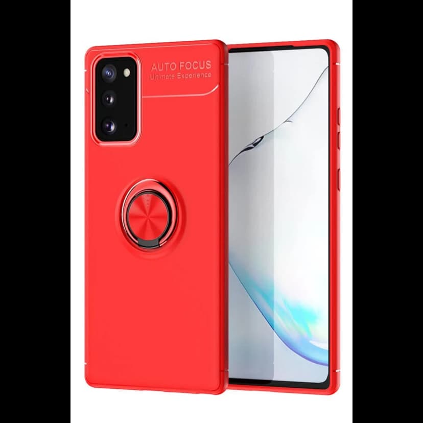 Newface Samsung Galaxy Note 20 Kılıf Range Yüzüklü Silikon