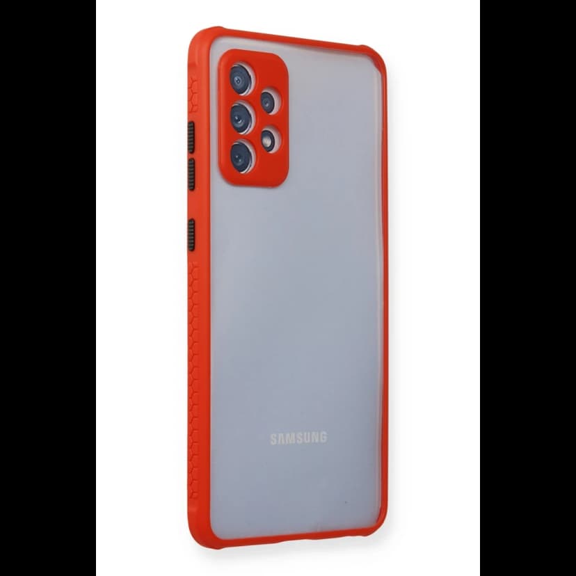 Newface Samsung Galaxy A72 Kılıf Miami Şeffaf Silikon