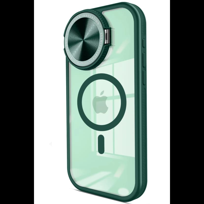 Newface Apple iPhone 14 Pro Max Kılıf Teleskop Lens Magsafe Silikon Kapak