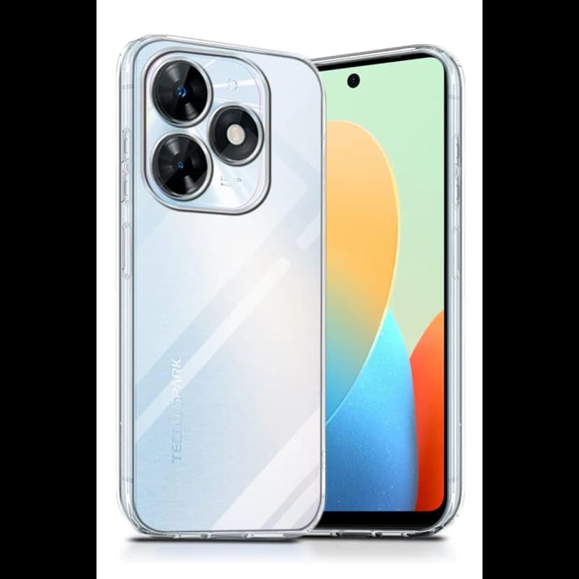Newface Tecno Spark Go 2024 Kılıf Lüx Şeffaf Silikon