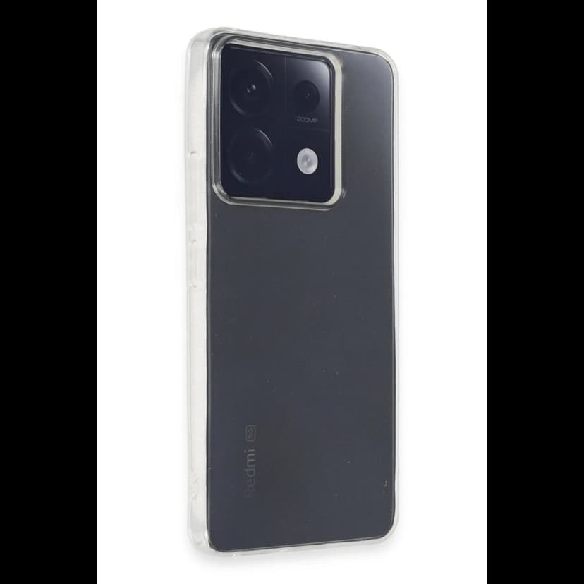 Newface Xiaomi Poco X6 Kılıf Lüx Şeffaf Silikon