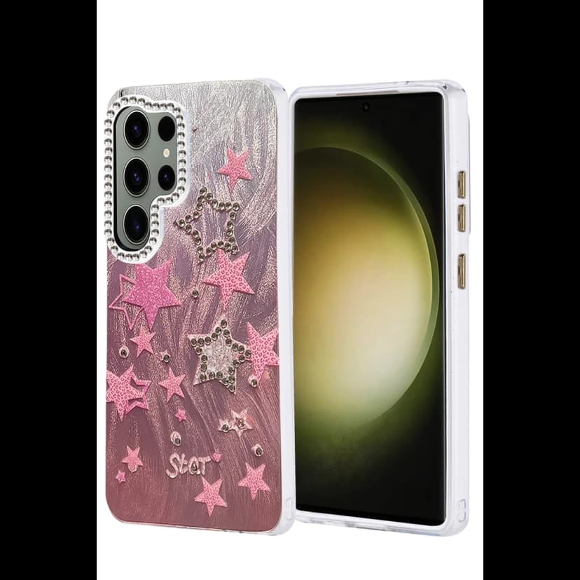 Newface Samsung Galaxy S25 Ultra Kılıf Blade Aynalı Desenli Kapak