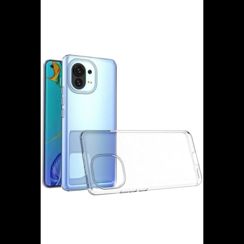 Newface Xiaomi Mi 11 Kılıf Lüx Şeffaf Silikon