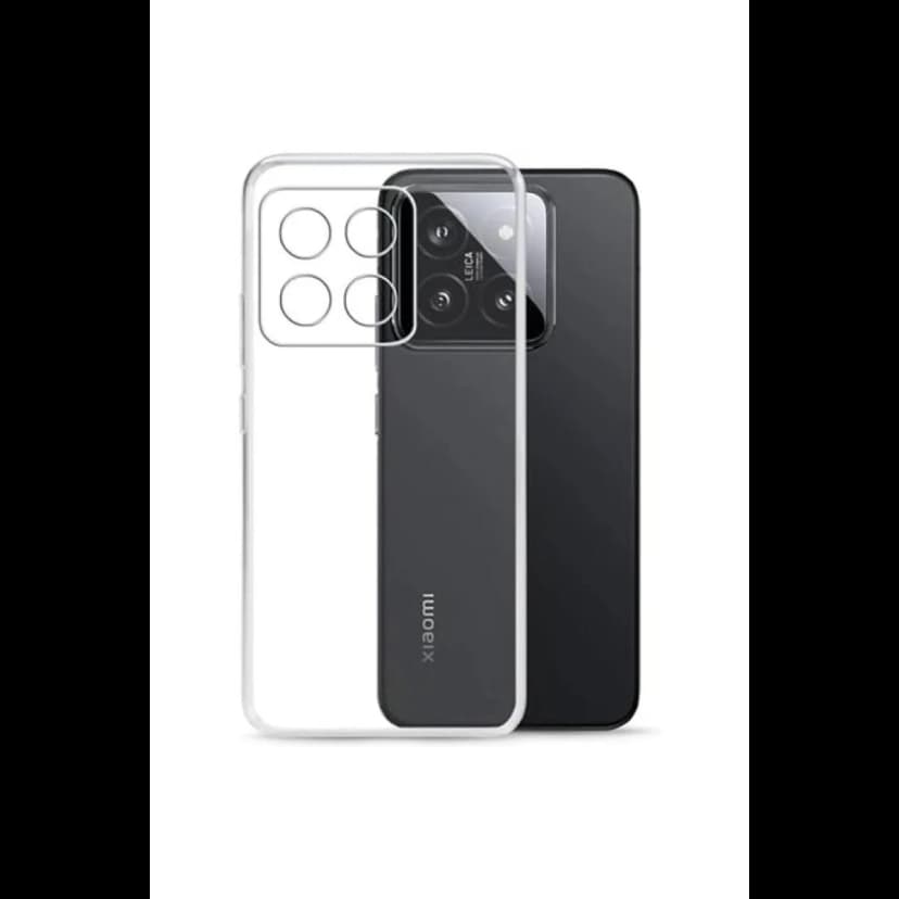Newface Xiaomi Mi 14T Pro Kılıf Lüx Şeffaf Silikon