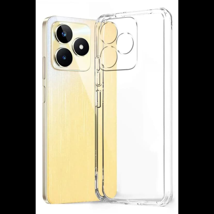 Newface Realme Note 50 4G Kılıf Lüx Şeffaf Silikon