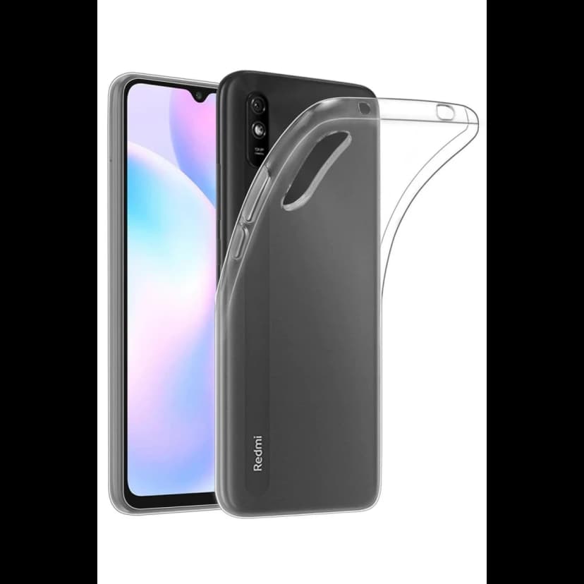 Newface Xiaomi Redmi 9A Kılıf Lüx Şeffaf Silikon