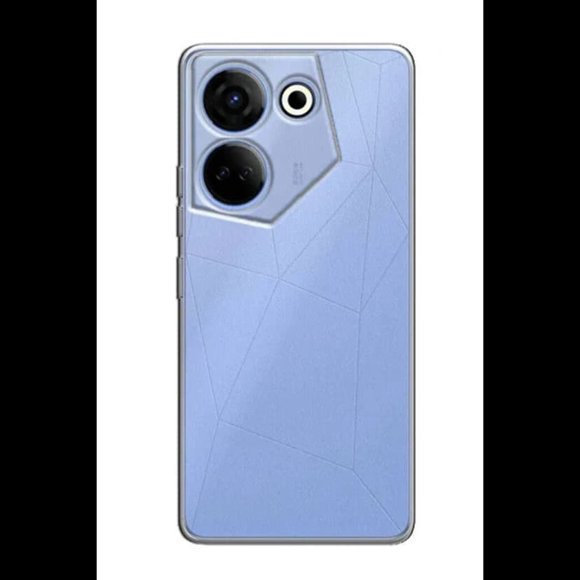 Newface Tecno Camon 20 Pro 5G Kılıf Lüx Şeffaf Silikon