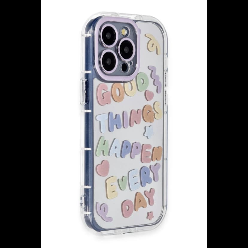 Newface Apple iPhone 14 Pro Kılıf Reflexion Desenli Kapak