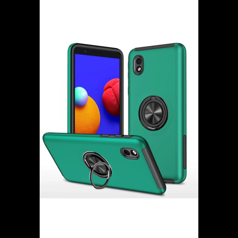Newface Samsung Galaxy A01 Core Kılıf Elit Yüzüklü Kapak
