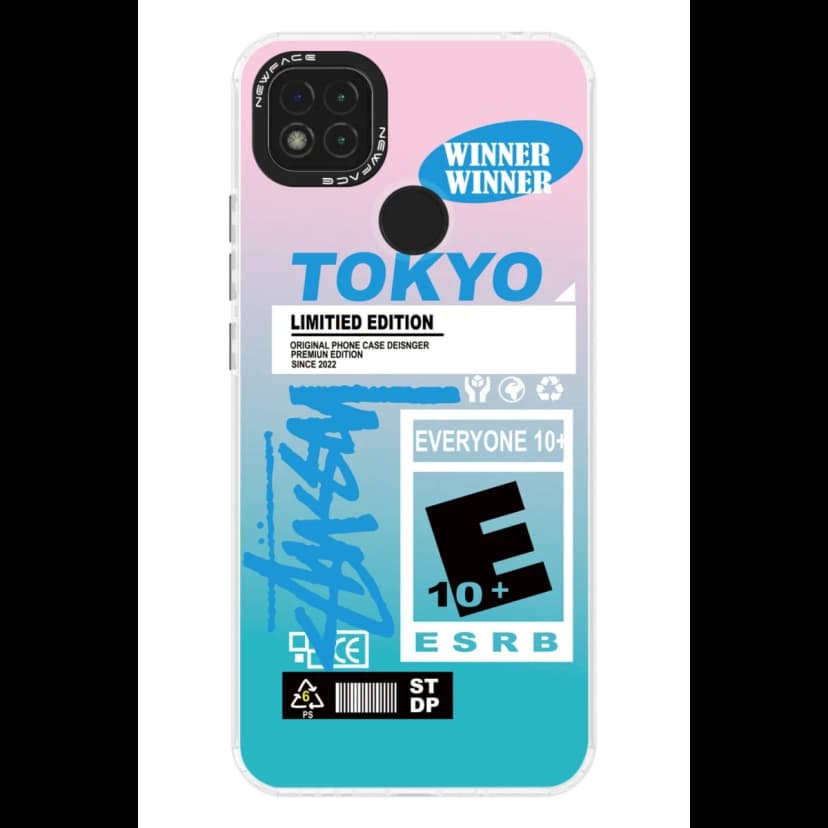 Newface Xiaomi Redmi 9C Kılıf Estoril Desenli Kapak