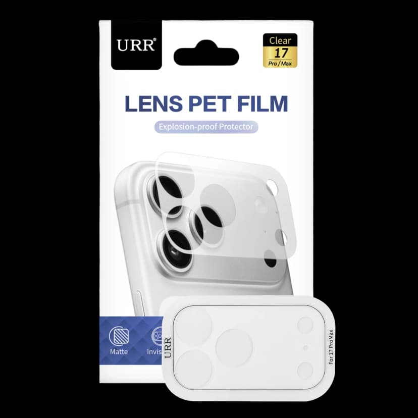 URR Apple iPhone 17 Pro Max Kamera Lens Pet Film