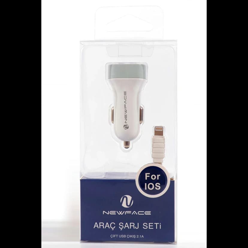 Newface C17 Lightning 2.1A Araç Şarjı