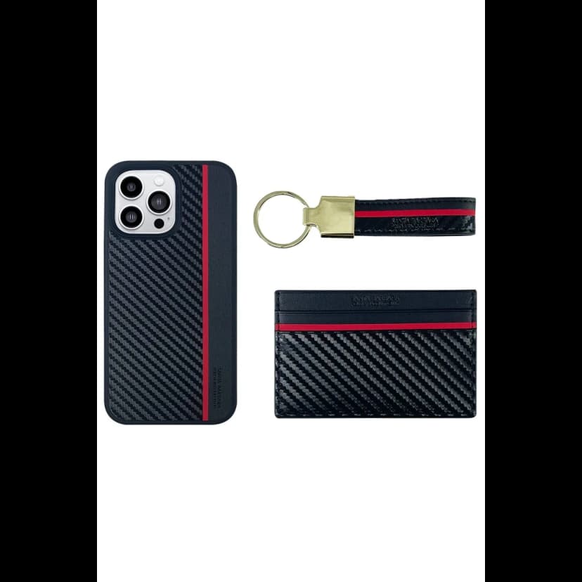 Santa Barbara Polo Racquet Club Apple iPhone 14 Pro Hazel Karbon Set Kapak