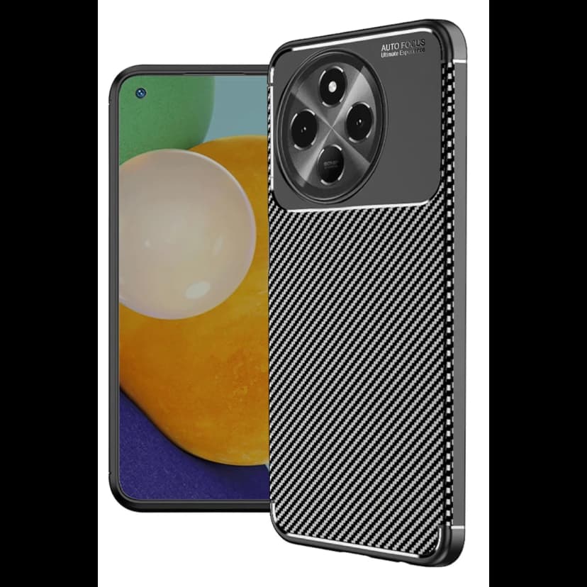 Newface Tecno Spark 30 Pro Kılıf Auto Focus Karbon Kapak