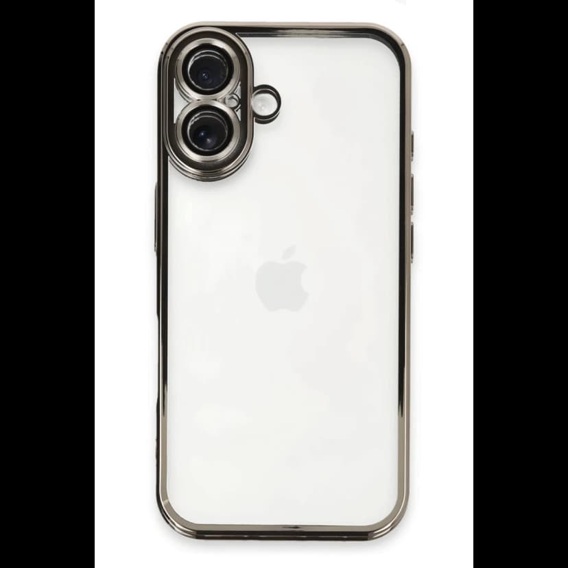 Newface Apple iPhone 16 Kılıf Razer Lensli Silikon