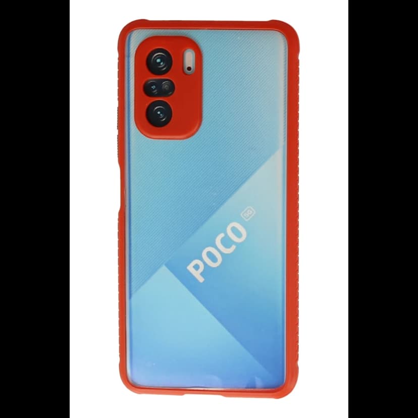 Newface Xiaomi Poco F3 Kılıf Miami Şeffaf Silikon