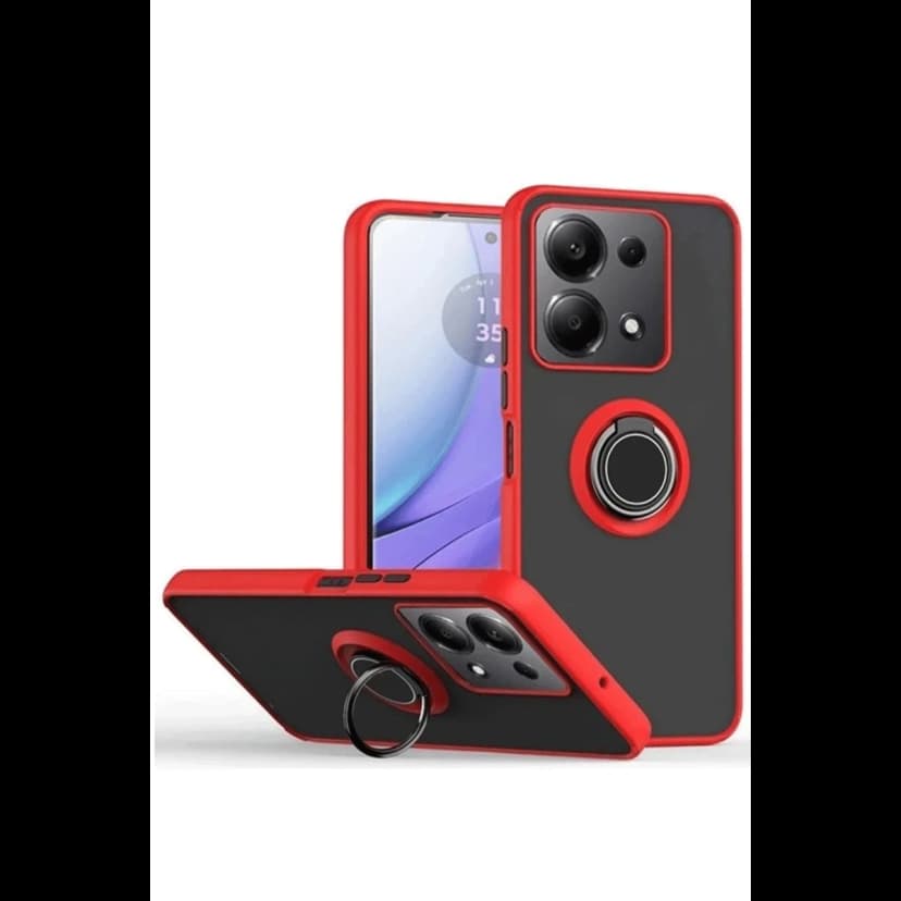 Newface Xiaomi Redmi Note 13 Pro 4G Montreal Yüzüklü Silikon Kapak