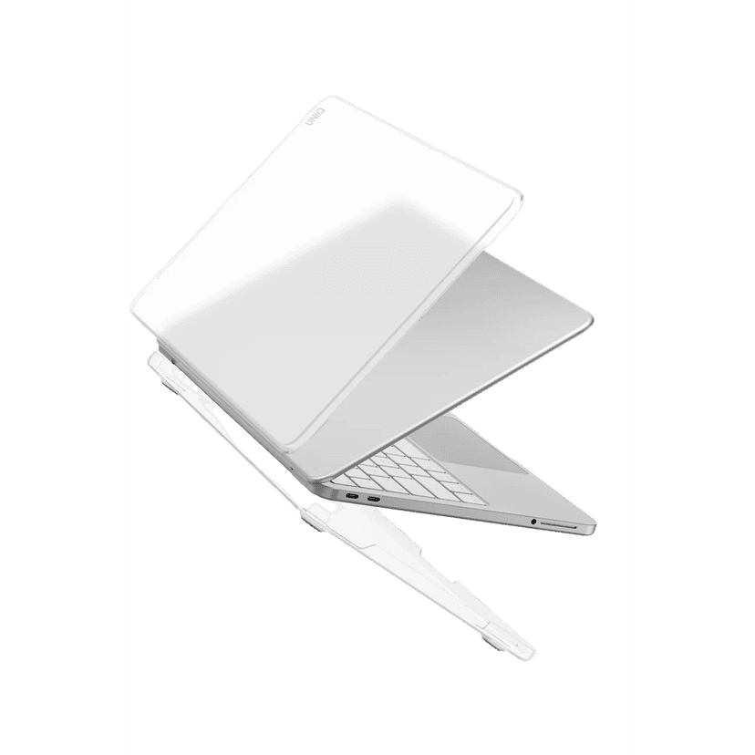 Uniq Apple MacBook Neo Claro Şeffaf Koruma Seti