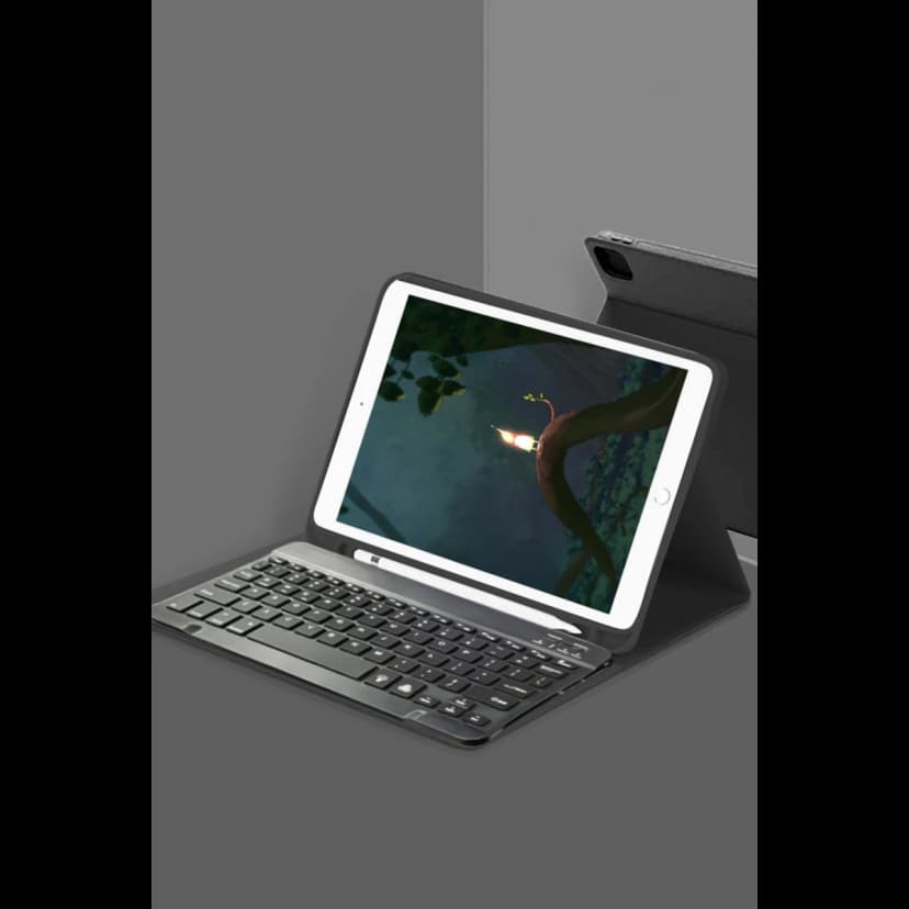 Newface Samsung Galaxy X200 Tab A8 10.5 Kılıf KC01 Smart Klavyeli Tablet Kılıfı