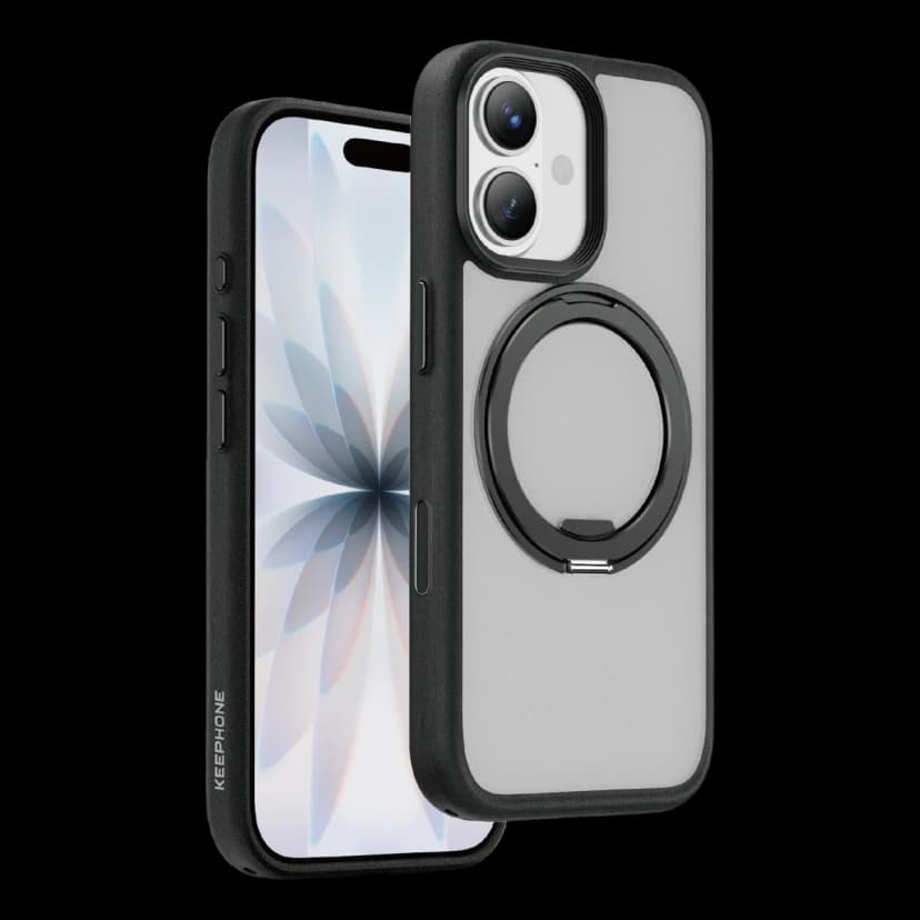 Keephone Apple iPhone 17 Omega Magsafe Standlı Kapak