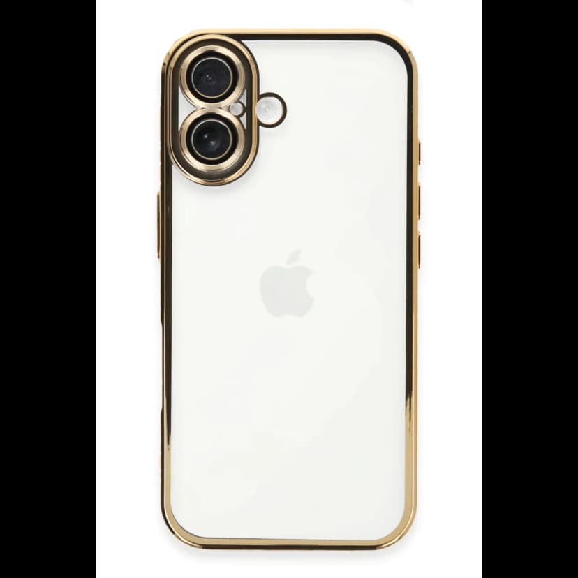 Newface Apple iPhone 16 Plus Kılıf Razer Lensli Silikon