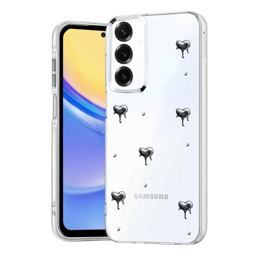 Newface Samsung Galaxy A15 4G Fiyonk Desenli Kapak