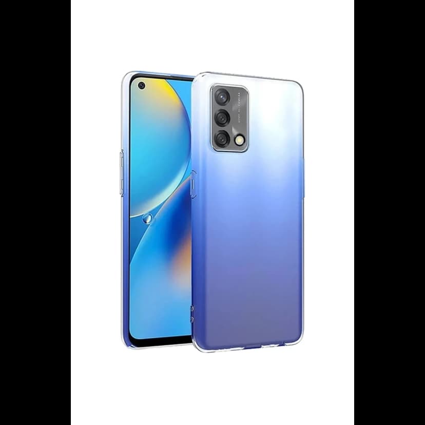 Newface Oppo A74 4G Kılıf Lüx Şeffaf Silikon