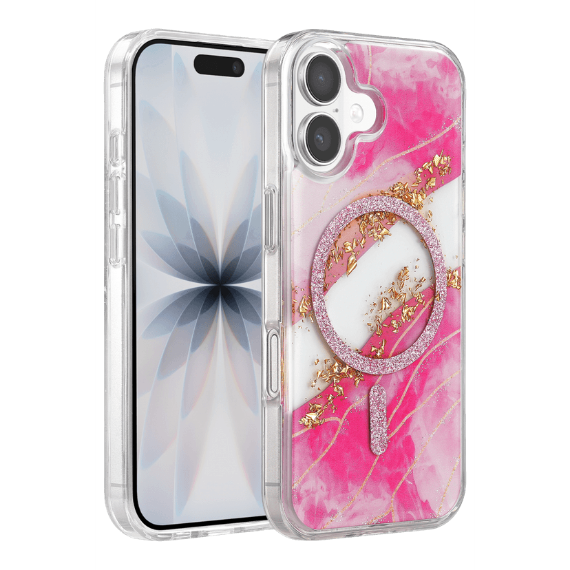Onegif Apple iPhone 16 Lotus Simli Magsafe Kapak