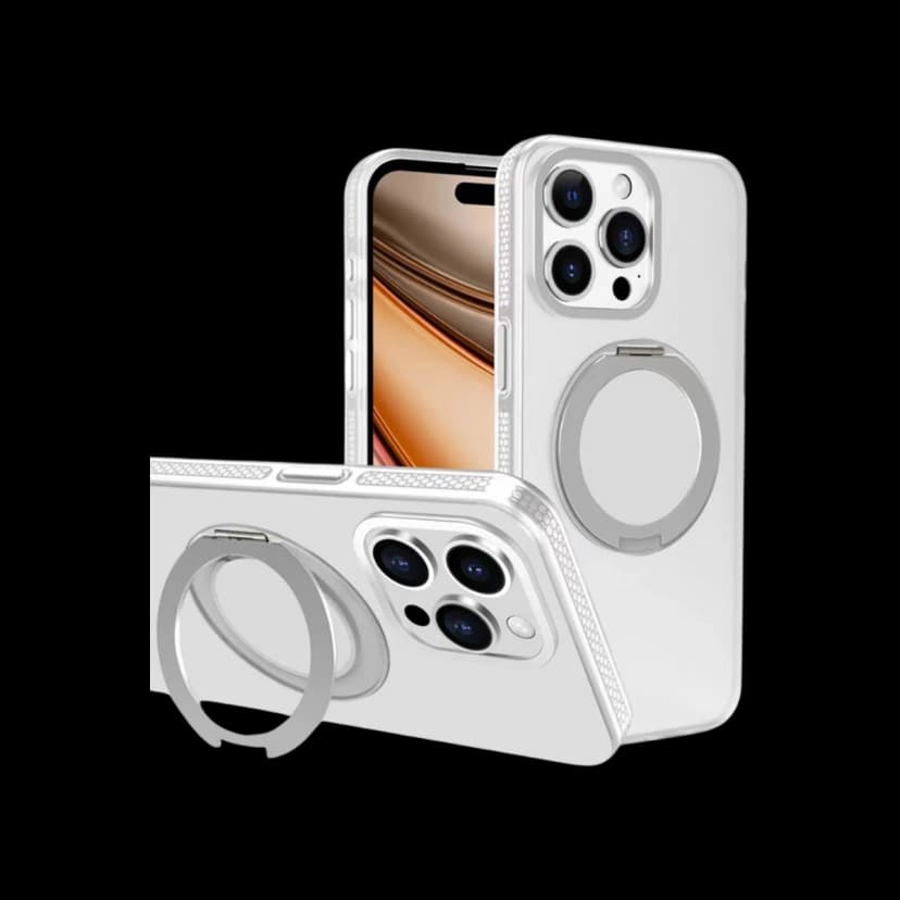 Yesido Apple iPhone 16 Pro PC17 Roza Magsafe Standlı Kapak