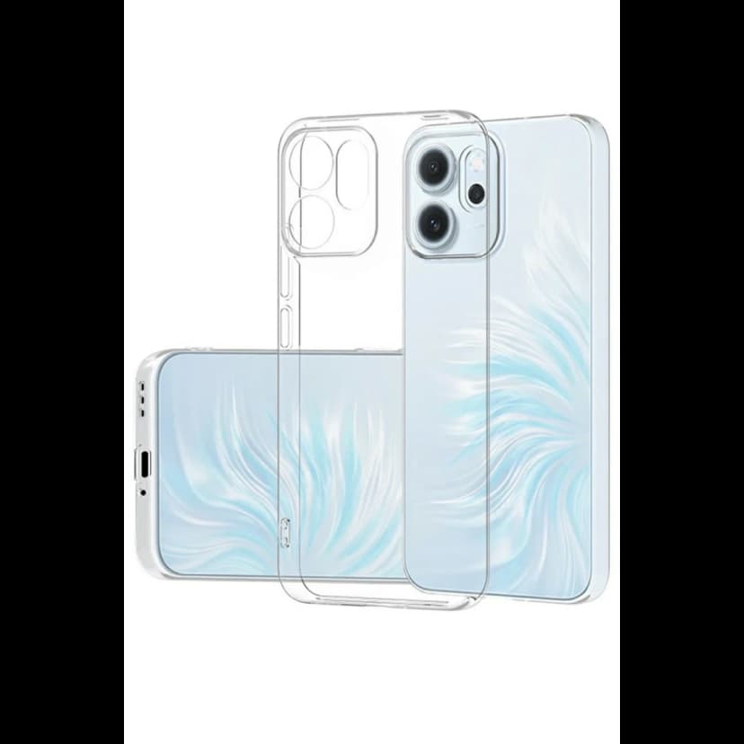 Newface Oppo Reno 14F Kılıf Lüx Şeffaf Silikon