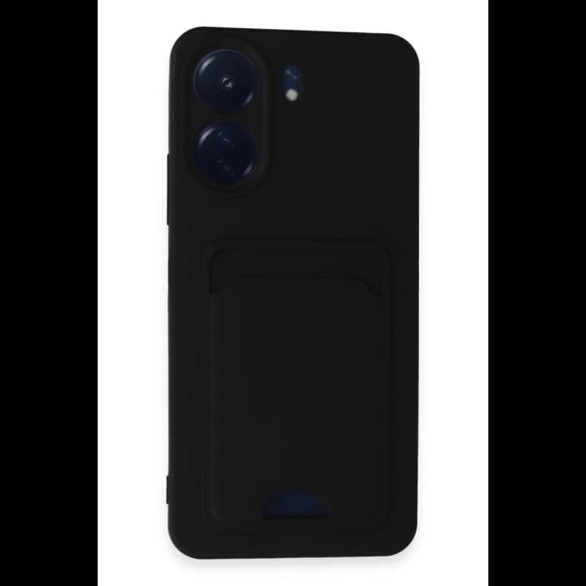 Newface Xiaomi Redmi 13C Kılıf Kelvin Kartvizitli Silikon