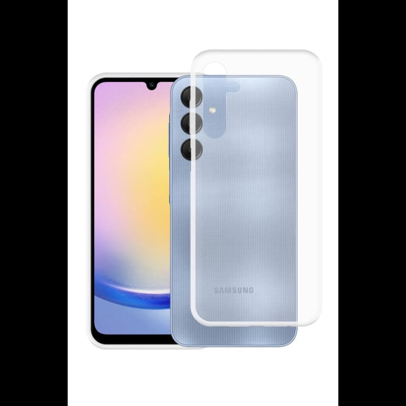 Newface Samsung Galaxy A25 5G Kılıf Lüx Şeffaf Silikon