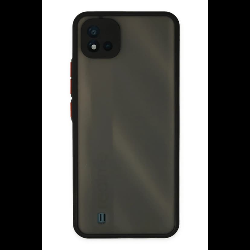 Newface Realme C11 2021 Kılıf Montreal Silikon Kapak