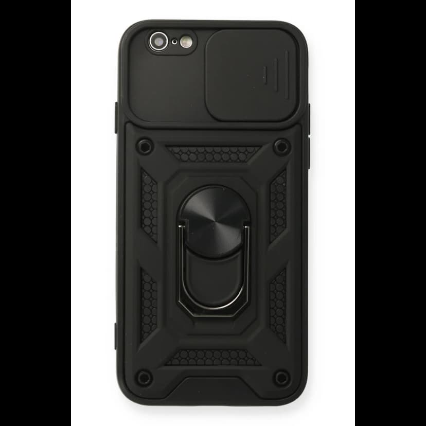 Newface Apple iPhone 6 Kılıf Pars Lens Yüzüklü Silikon