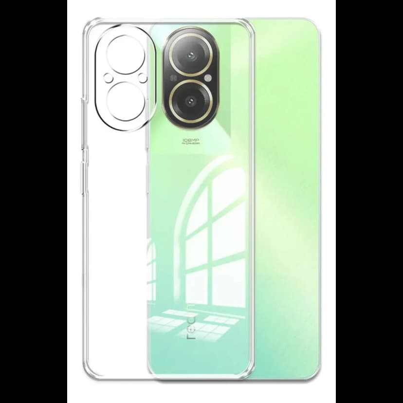 Newface Realme 12 Lite Kılıf Lüx Şeffaf Silikon