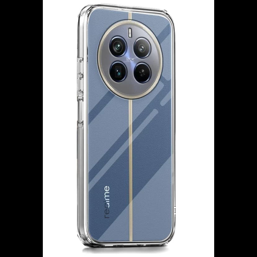 Newface Realme 12 Pro Plus Kılıf Lüx Şeffaf Silikon